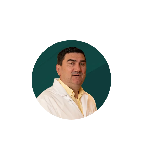 Portrait of Dr Nebojša Mićović, ENT specialist and member of the Miren Medic medical team.