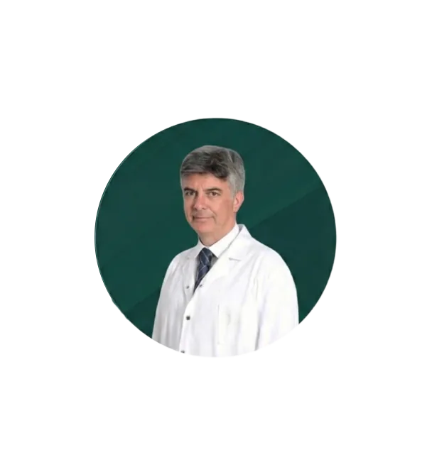 Portrait of Prof. Dr Radoslav Romanović, cardiologist and member of the Miren Medic medical team.