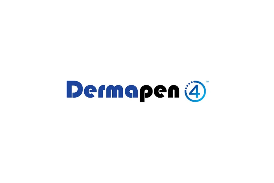 Official logo of the Dermapen 4 system for advanced microneedling and skin regeneration at the Miren Medic clinic.