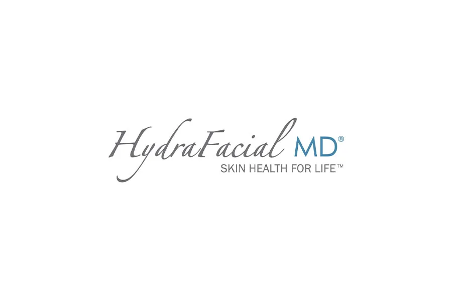 Official logo of the HydraFacial MD® system for deep cleansing, hydration and skin revitalization at the Miren Medic clinic.